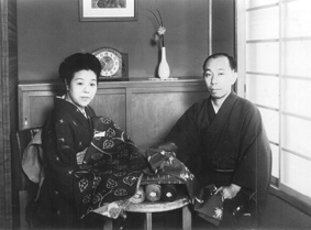 先代夫妻 2nd Koisaburo with his wife, 